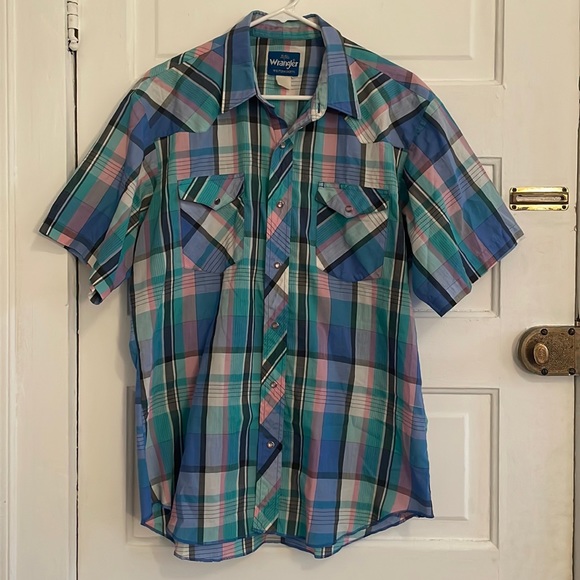 Wrangler Other - Vintage Wrangler Pearl Snap Shirt